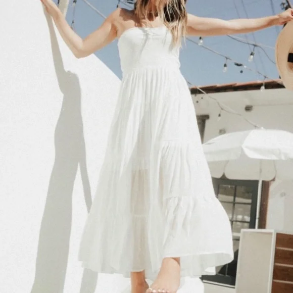 chinese dress ladies Carly Ruched Maxi Dress main image 1